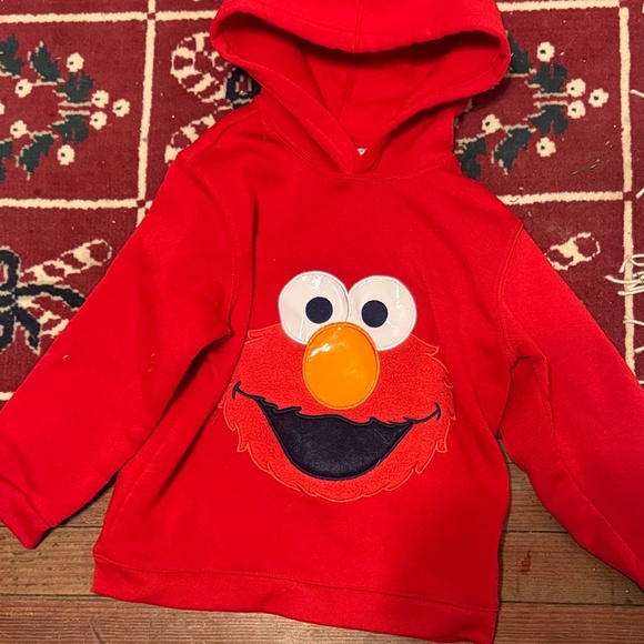 Sesame Street Other - Sesame Street Red Elmo fleece lined Hoodie size 5T
